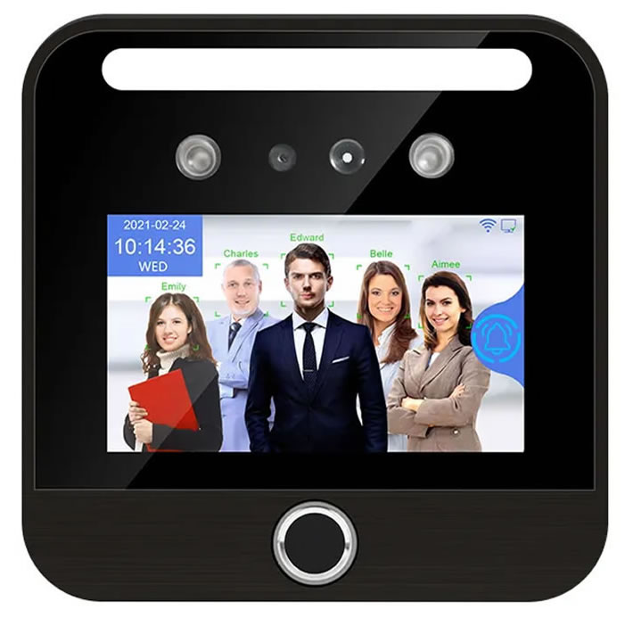AI03F Dynamic Facial and Fingerprint Recognition System Terminal